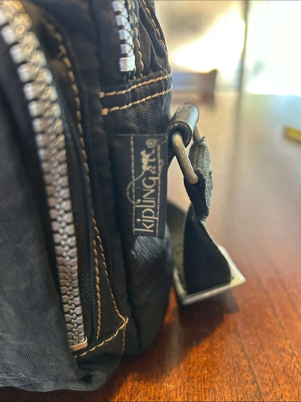 Kipling Black Compact Crossbody bag